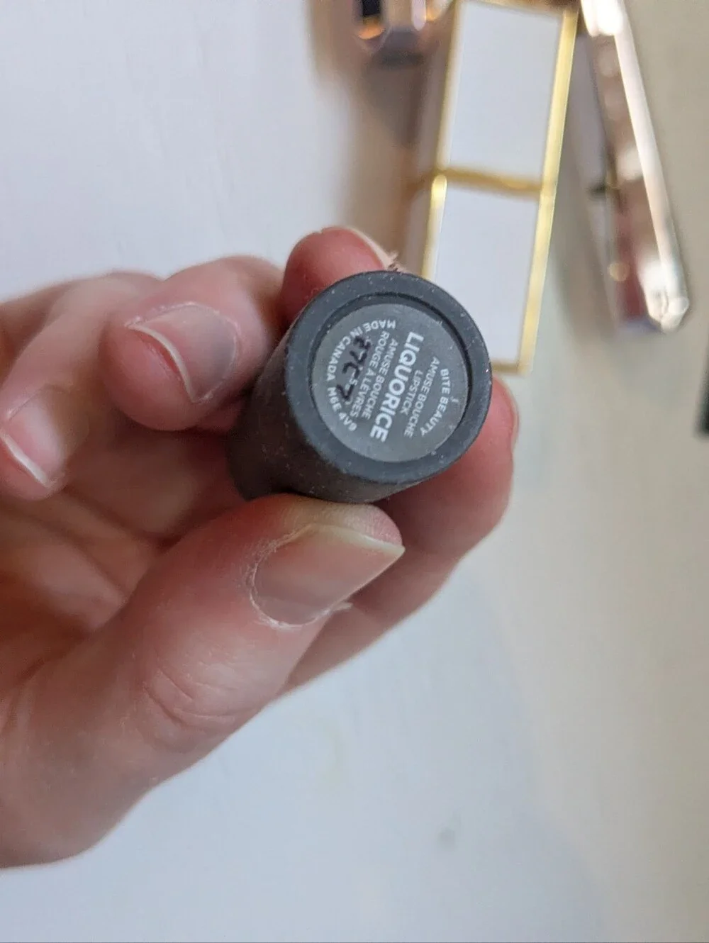 Bite Mini Licorice Lipstick USED